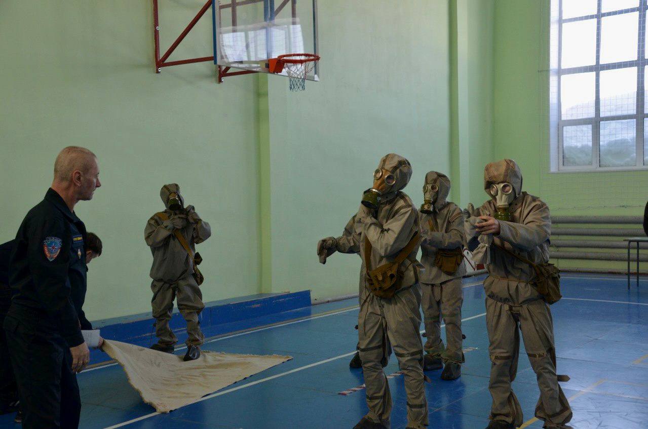 Дудинские гимназисты победили в соревнованиях  «Недели ОБЖ».