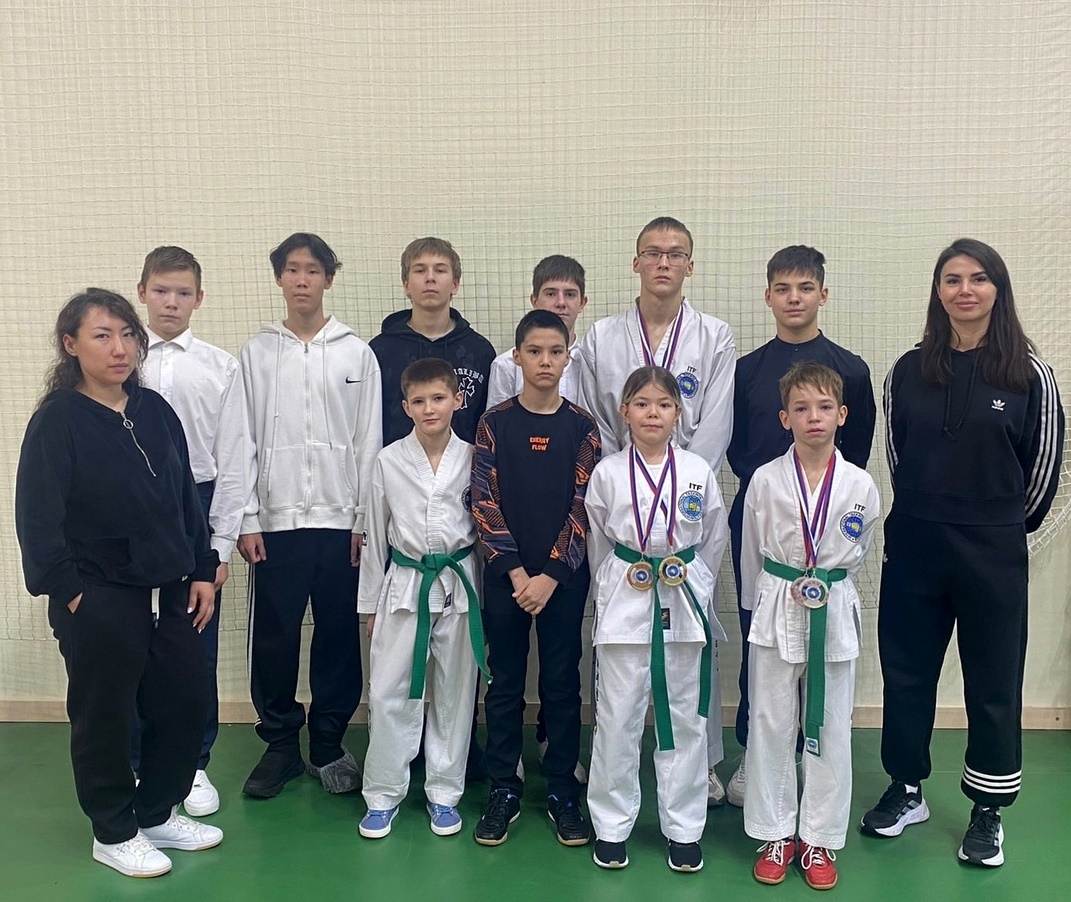 Таймырские тхэквондисты принесли в спортивную копилку муниципального района девять медалей.